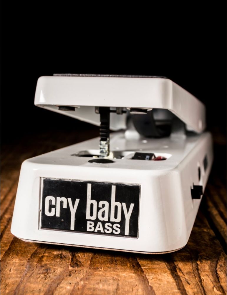 A cry baby bass wah pedal