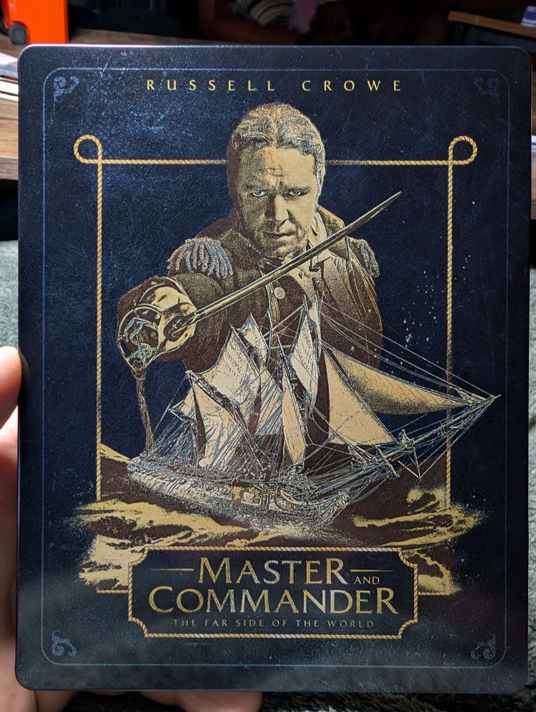 Master and Commander 4k steel book 
