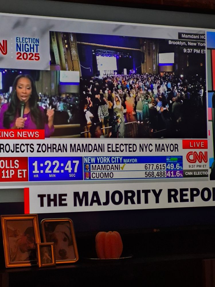 CNN projects Zohran Mamdani elected NYC Mayor