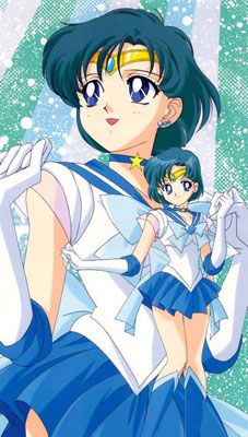 Sailor Mercury from Sailor Moon.