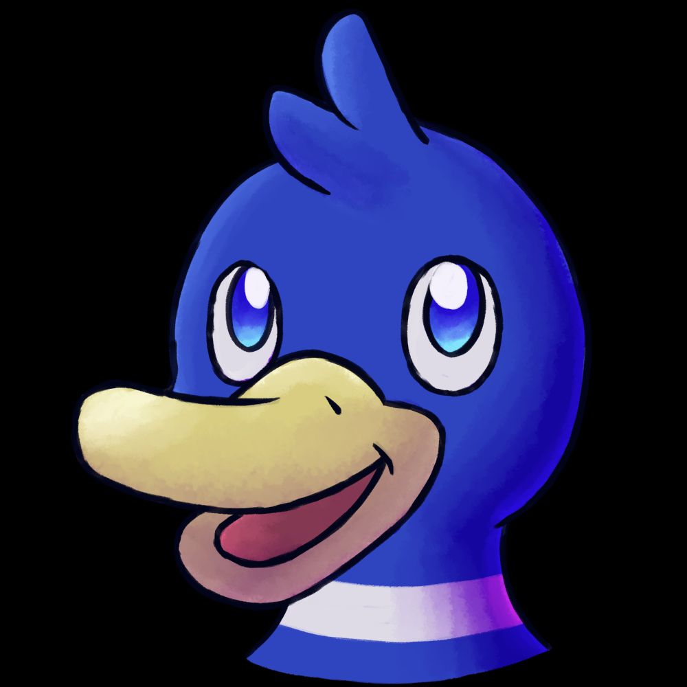 Art done by Iggyness (iggyness.bsky.social). My PNGtuber's head.