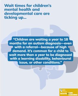 Alberta children wait more than a year for important diagnoses due to physician and staff shortages.