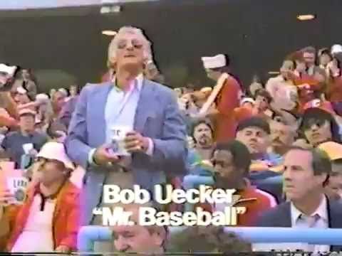 Miller Lite Commercial with Bob Uecker in the Wrong Seat (1984)
