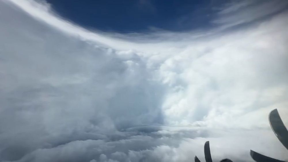 A hurricane hunter flight into the eye of Hurricane Melissa captured the “stadium effect” in the storm’s center. Video from the flight shows one of the most defined eyes ever captured in the Atlantic basin in incredible detail.