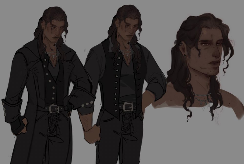 loose reference of my oc, val