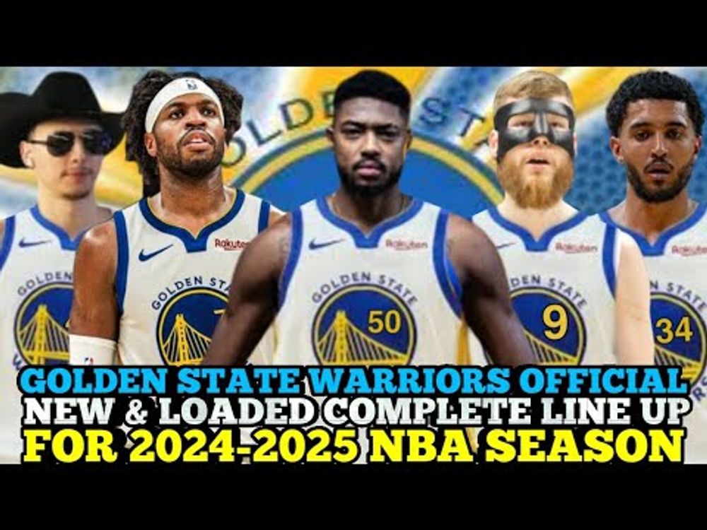 ゴールデンステート・ウォリアーズ、2024-2025 NBA シーズンに向けた新たな充実したラインナップを発表 | GSW アップデート