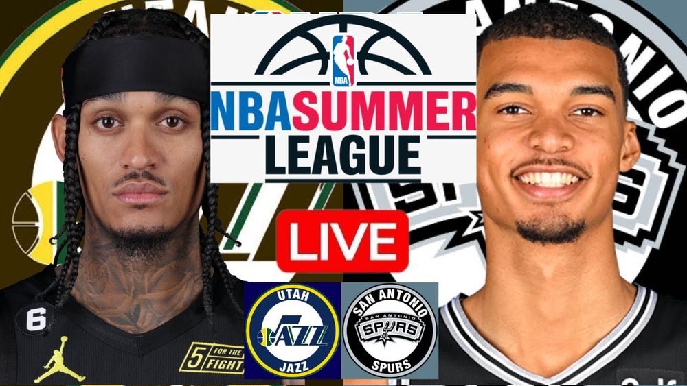 ライブ：ユタジャズvsサンアントニオスパーズ| NBAサマーリーグ|遊びで遊ぶ|スコアボード