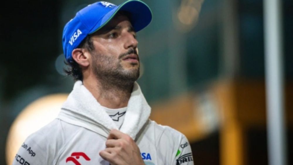 DANIEL RICCIARDO PERDE ASSENTO NA F1 PARA LIAM LAWSON