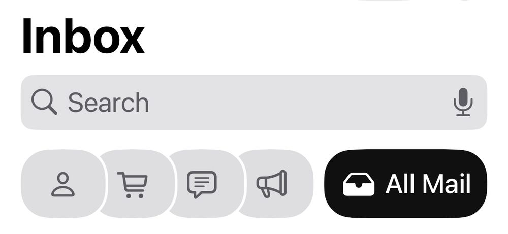 The stupid, massive, atrocious, and useless Mail buttons.