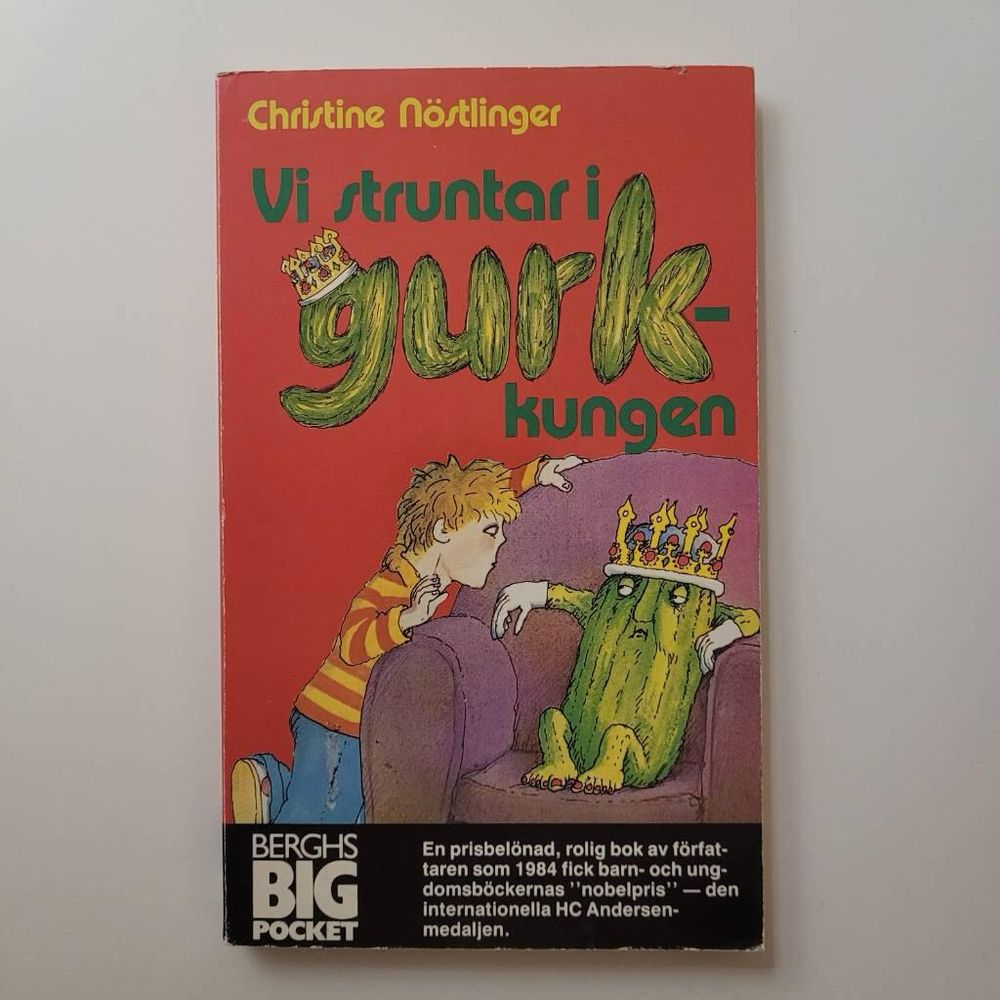 Bokomslag: Christine Nöstlinger, ”Vi struntar i Gurk-kungen”