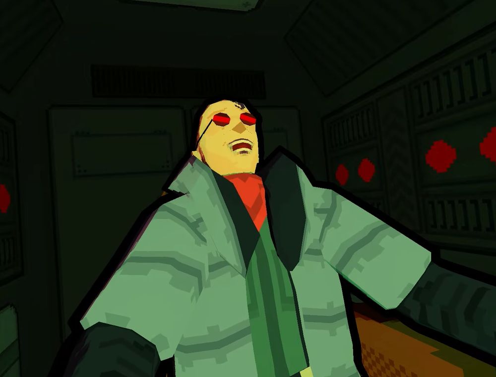 screenshot of the ice99 leader from the steel carnelian pilot trailer