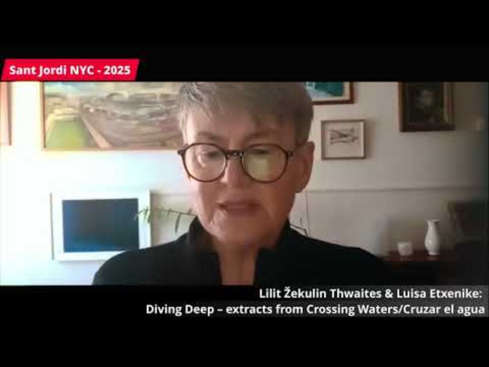 Diving Deep – extracts from Crossing Waters with Luisa Etxenike and Lilit Žekulin Thwaites