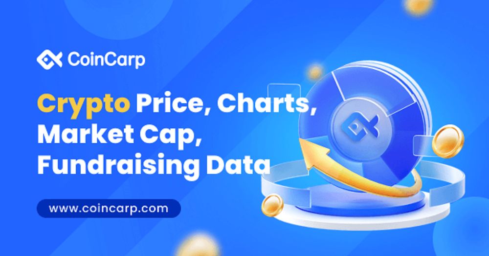 Crypto Prices, Charts, Market Cap, Fundraising Data | CoinCarp