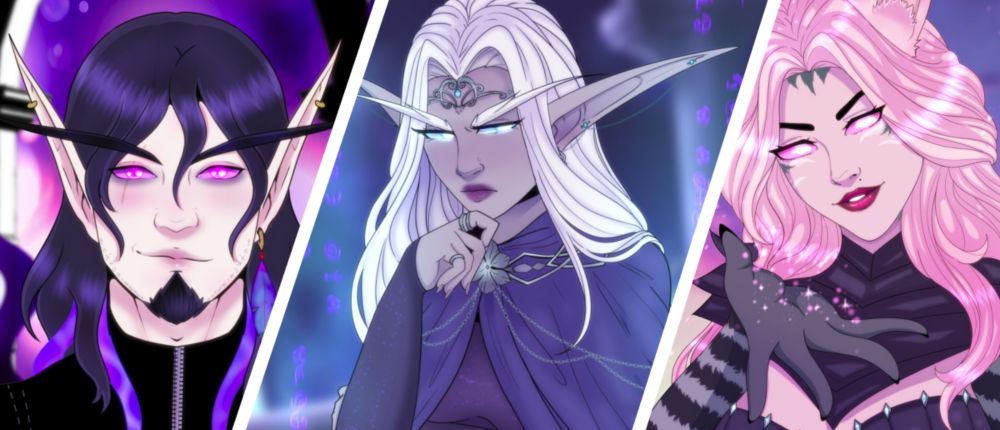 Check out my ko-fi page. I offer commission sales here, a shop full of adoptables and coloring sheets, and a tip jar if you just wanna say, "hey, I like what you do!" ♥