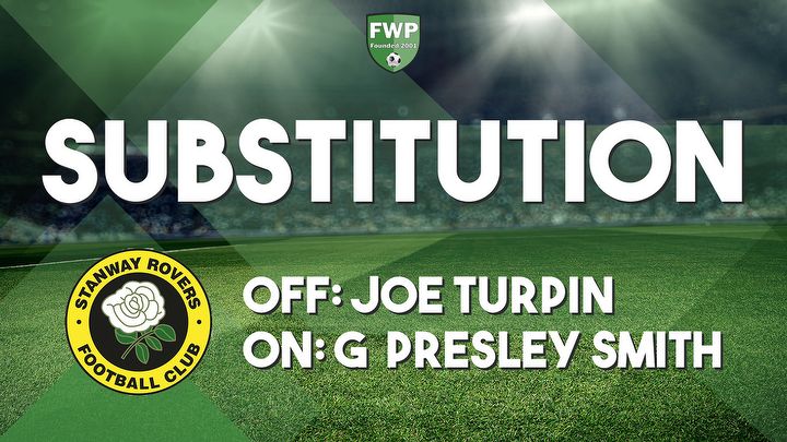 SUB: George Presley Smith replaced Joe Turpin (78')