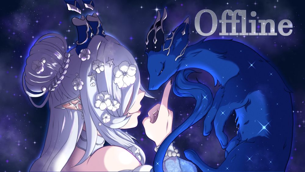 A young woman scratches at the chin of her sleeping dragon companion