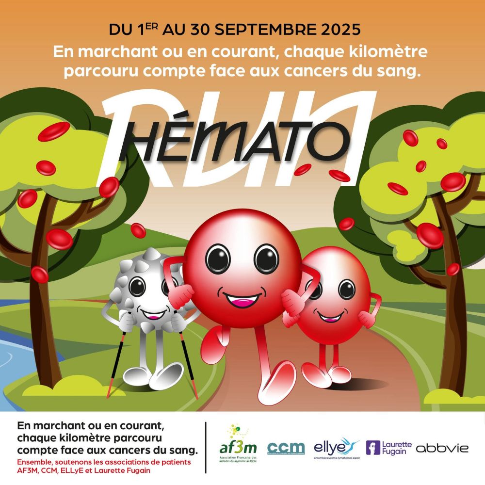 Affiche de l'hémato run