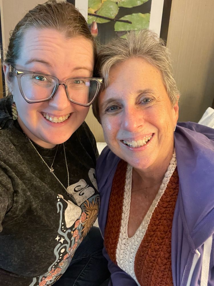 Liz and her mom