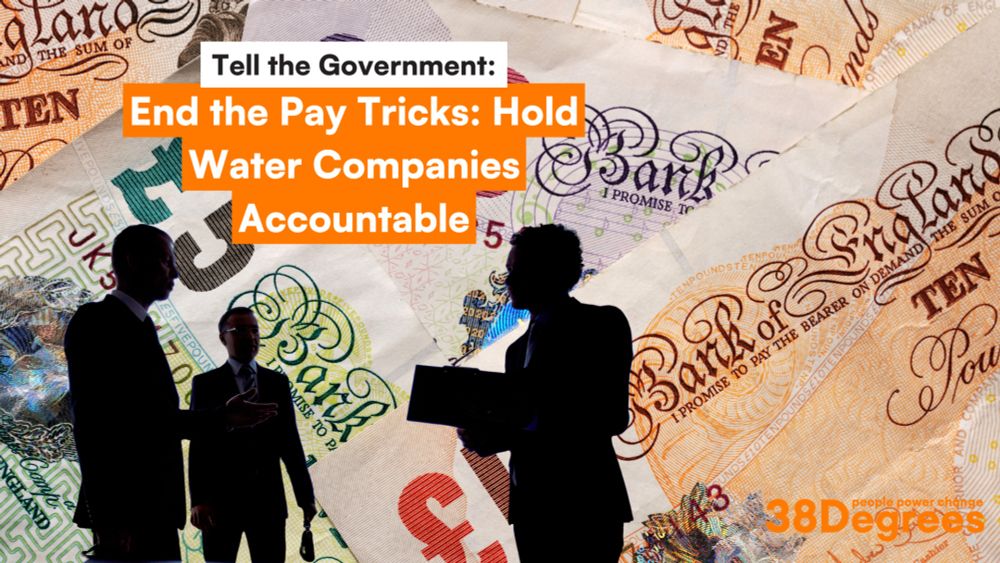 🚨 Water bosses are dodging the ban on bonuses that was meant to put an end to their huge pay packets - while sewage floods our rivers and seas and our bills soar. That's why I've signed the petition t...