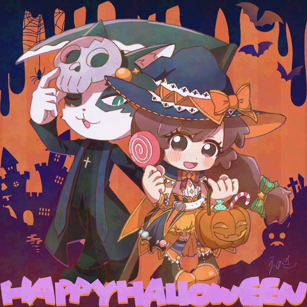 ログ・ホライズン
にゃん太とセララのイラスト