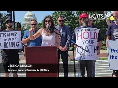 Citizens Demand Trump IMPEACHMENT in March to Capitol Hill | Lights On with Jessica Denson