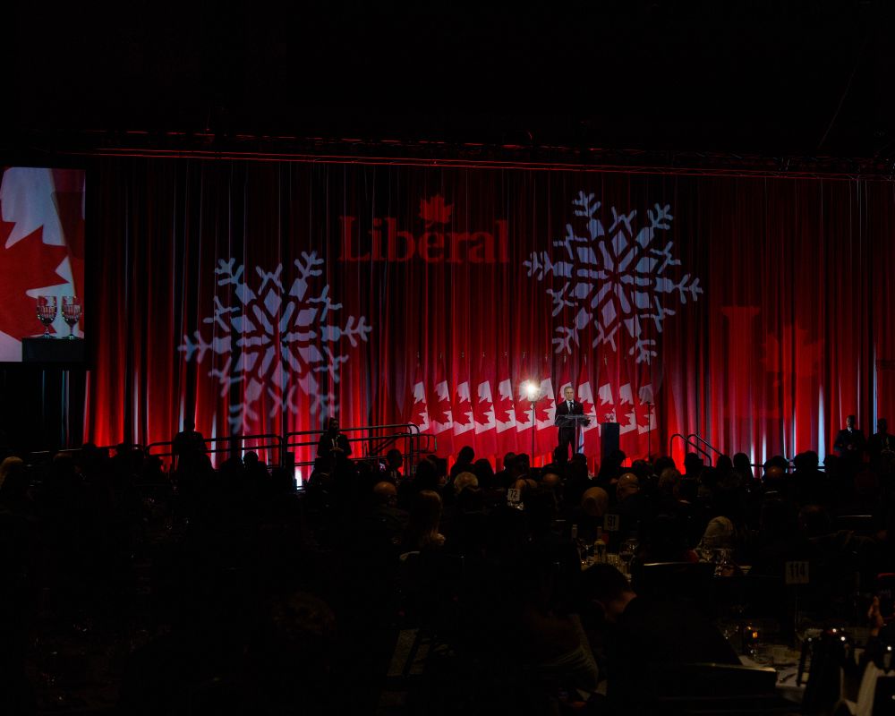 Prime Minister Carney delivers remarks at the 2025 Liberal Caucus Holiday Party.