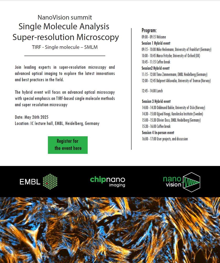 https://bio-it.embl.de/events/chipnano-summit-on-single-molecule-analysis-and-super-resolution-microscopy/