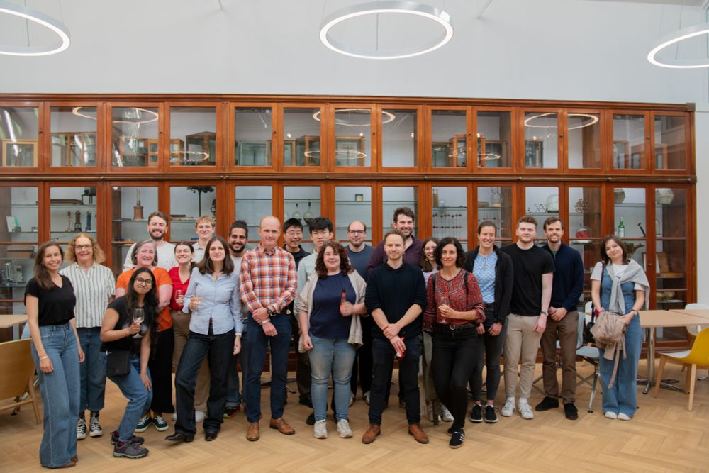 Old and new members of ESMB in the school of chemistry museum.