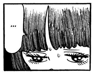 A close-up of Pinoko's eyes, looking very jaded/distraught/nervous.

"..."