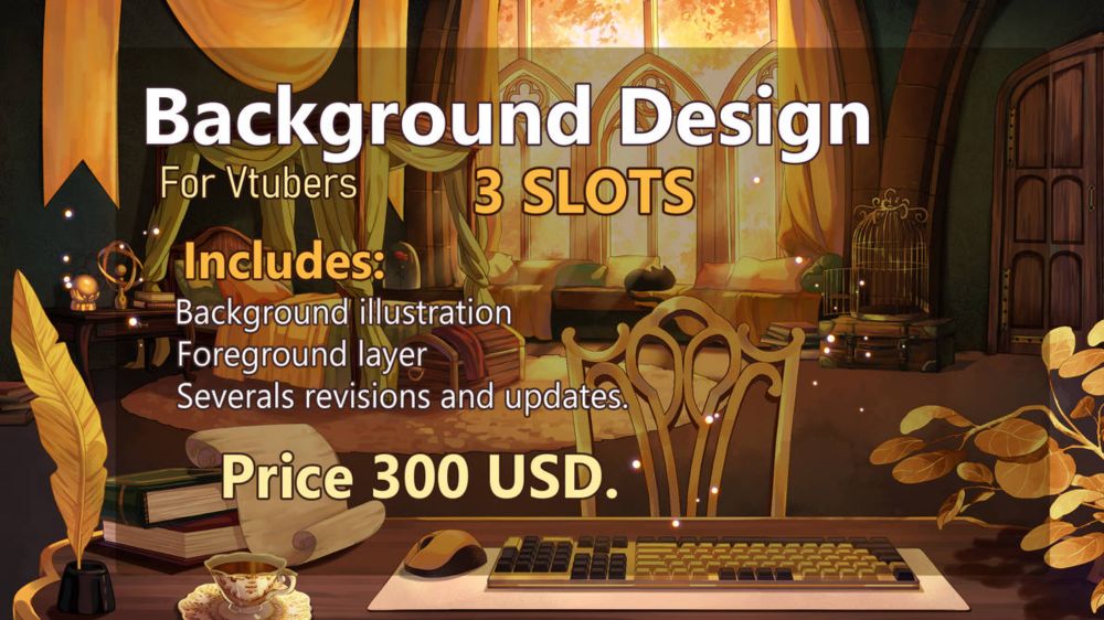 [OPEN] Background desing - vtuber commission by NyaStyle on DeviantArt