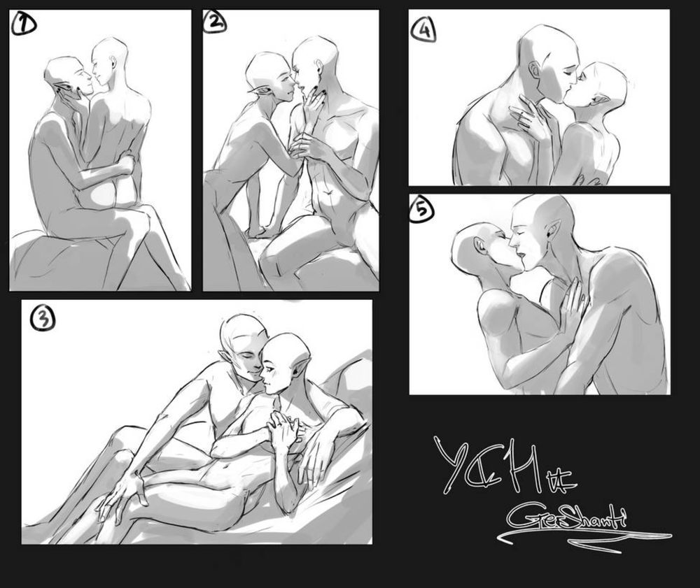 Couple YCH set #11 [open] by GerShanti on DeviantArt