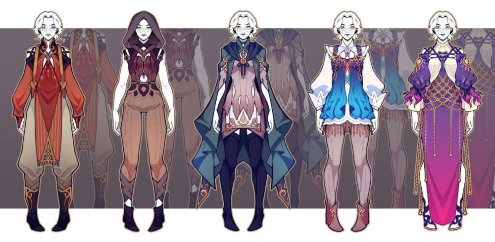 [OPEN] Outfit Adopts - Auction by marinaoutfits on DeviantArt