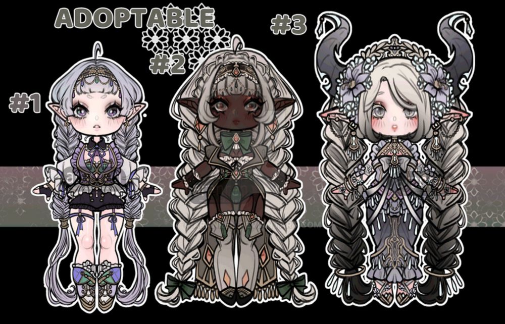 ADOPTABLE [ OPEN ]  by Aranren on DeviantArt