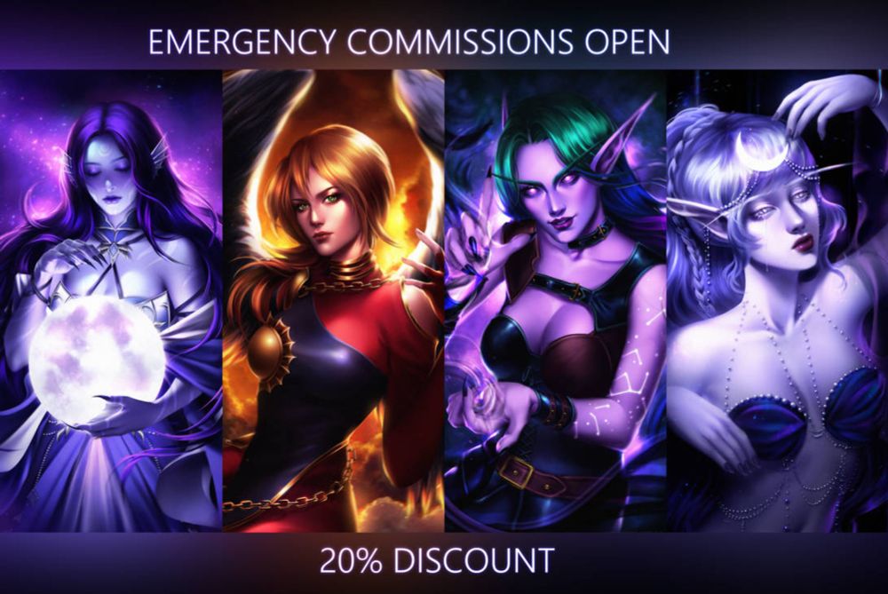 EMERGENCY COMMISSIONS OPEN (20% DISCOUNT) by fcartt on DeviantArt