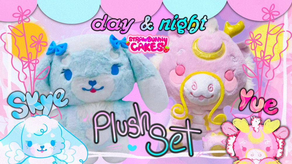 Day & Night Special Plush Set ft. Yue, Skye!