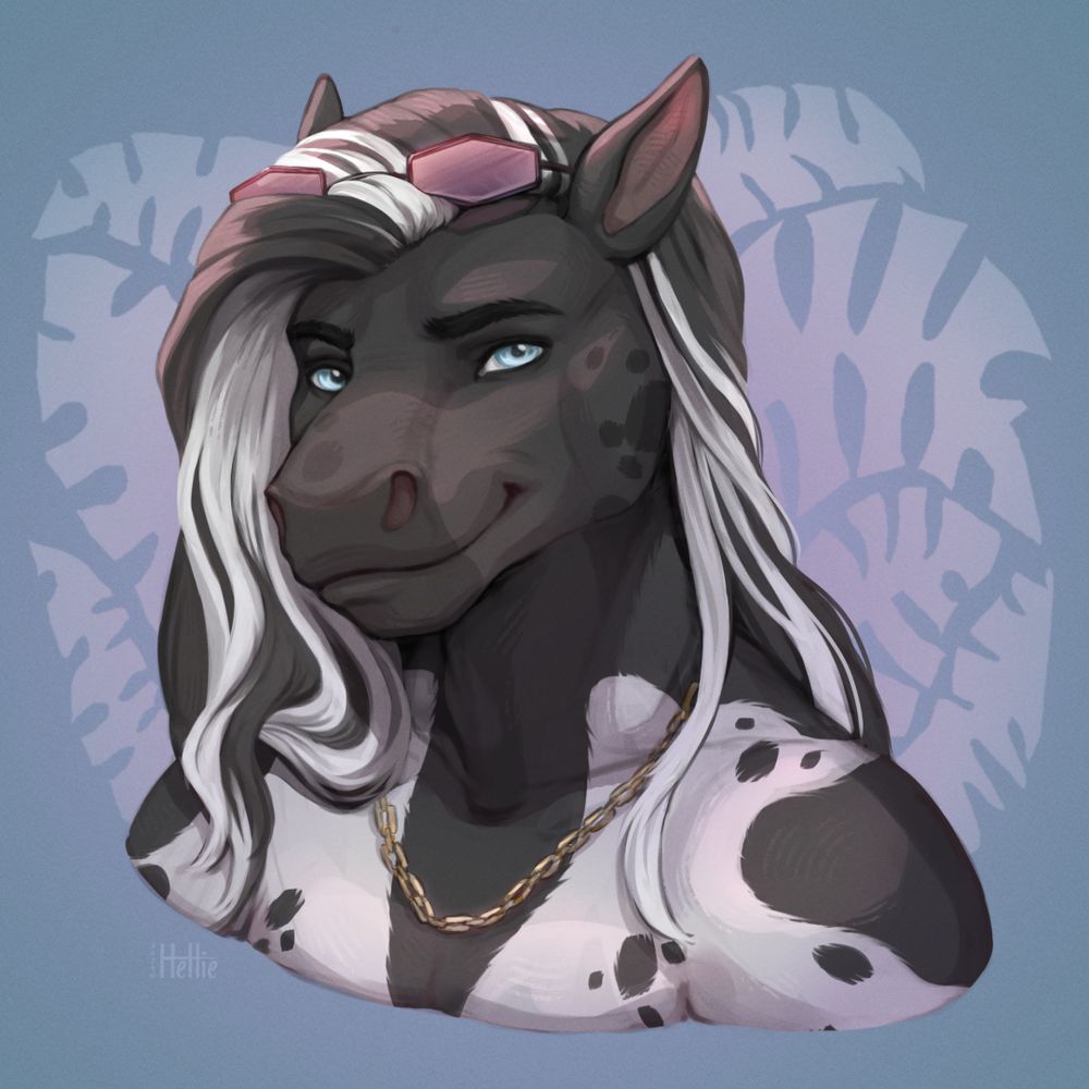 Rocky smirking at the viewer.. as if he heard what you said and took it in a dirty way.