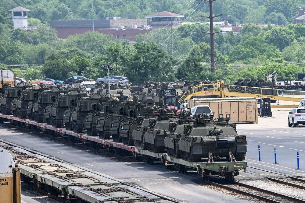 Trump’s Military Parade Has Washington Bracing for Tanks and Weaponry