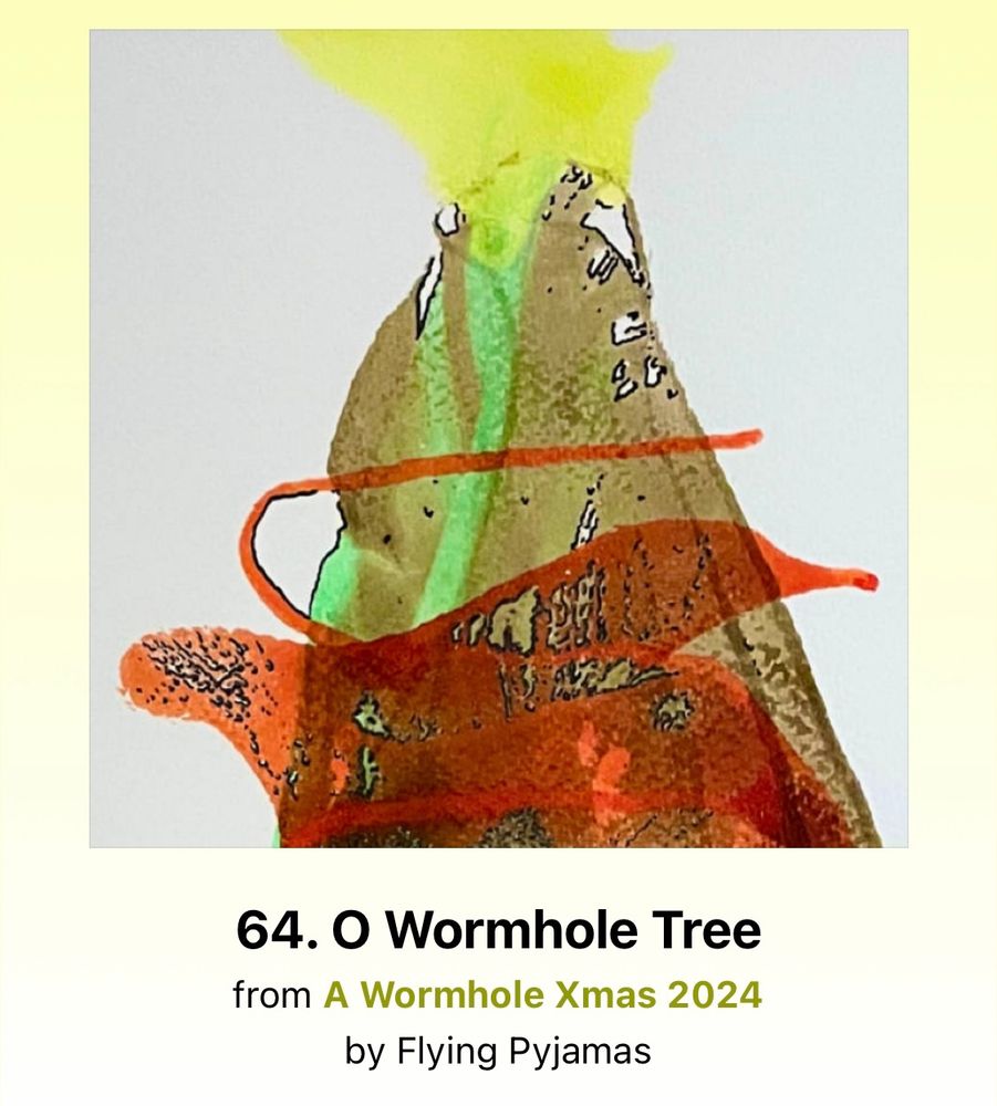My new tune O Wormhole Tree on the Wormhole World X-Mas '24 compilation