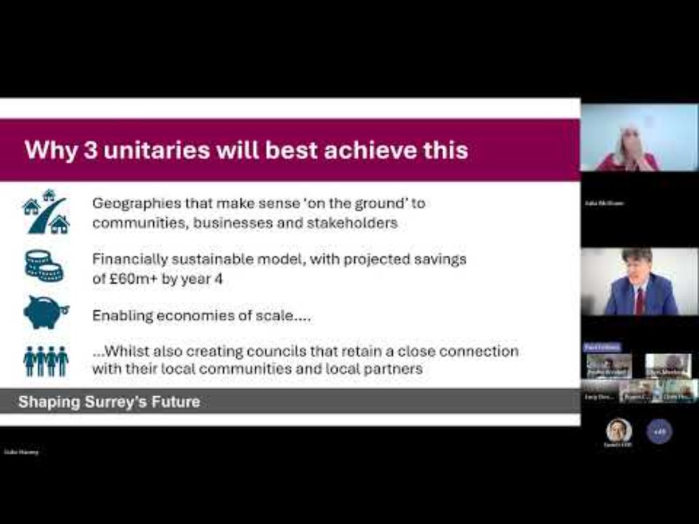 Local Government Reorganisation  Stakeholder Webinar