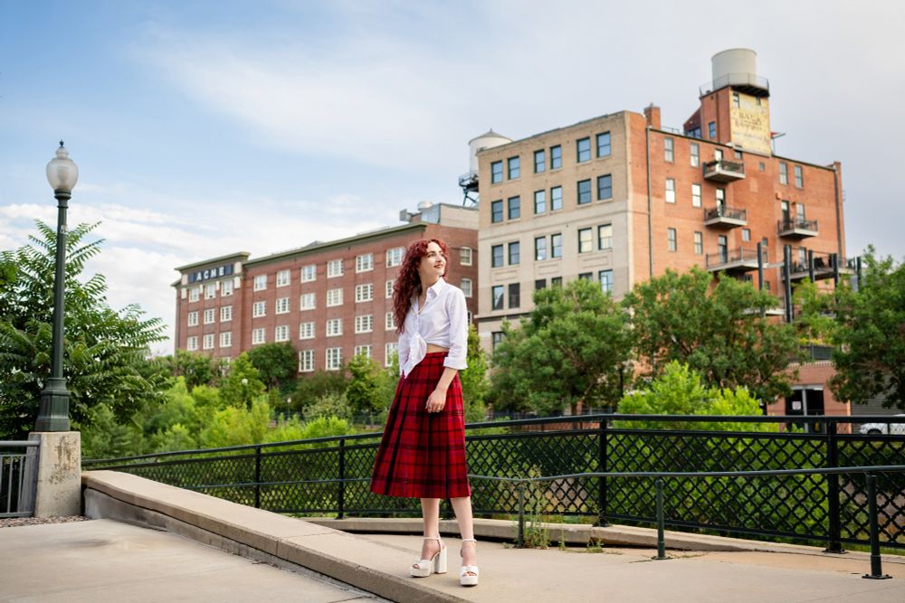 High School Senior photography in downtown Denver 