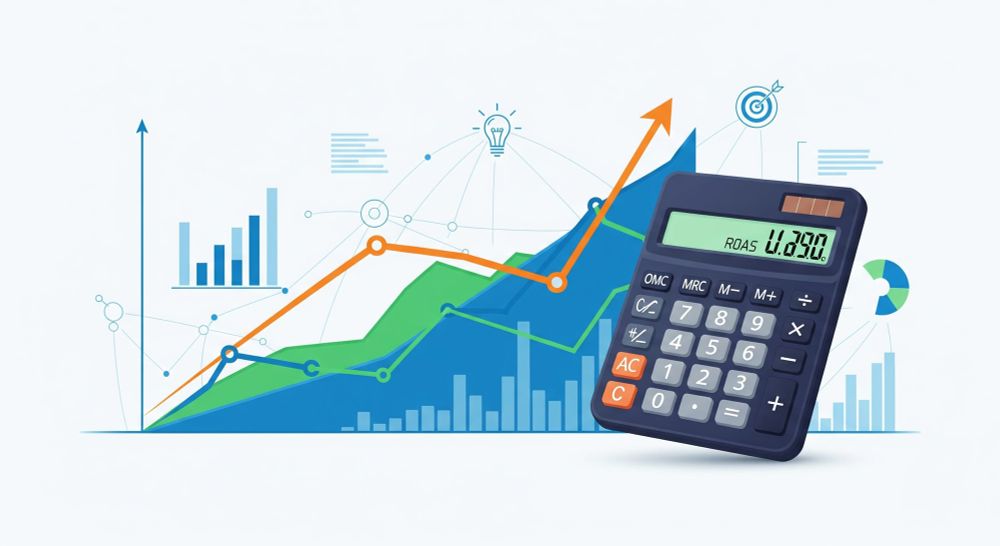 1. ROASとは？まずは基本を理解する

ROAS（Return On Advertising Spend）とは、広告費用に対してどれだけの売上を獲得できたかを示す指標です。
計算式は非常にシンプルで、以下のようになります。

ROAS（％）=広告経由の売上 / 広告費用×100

例えば、10万円の広告費で50万円の売上を得られた場合、ROASは500％です。
つまり「広告費1円で5円の売上を生み出した」ことになります。


2. なぜROAS戦略が重要なのか？

広告運用では「どの広告が成果を生んでいるか」を判断し、効率的に予算を配分する必要があります。
このときROASは、広告の投資対効果を数値で把握できるシンプルな基準となります。

 * 無駄な広告費を削減できる
 * 高パフォーマンス広告に集中投資できる
 * 利益率を踏まえた健全な広告運営が可能になる

➡ROASを軸に戦略を立てることで、感覚的ではなくデータドリブンな広告運用が実現できます。


3. ROAS戦略の基本的な考え方

ROAS戦略を立てるときには、次の3つのステップを押さえることが大切です。


① 目