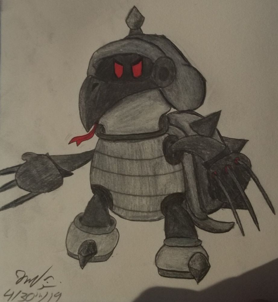 Fan art of Basilisx, from SMBZ