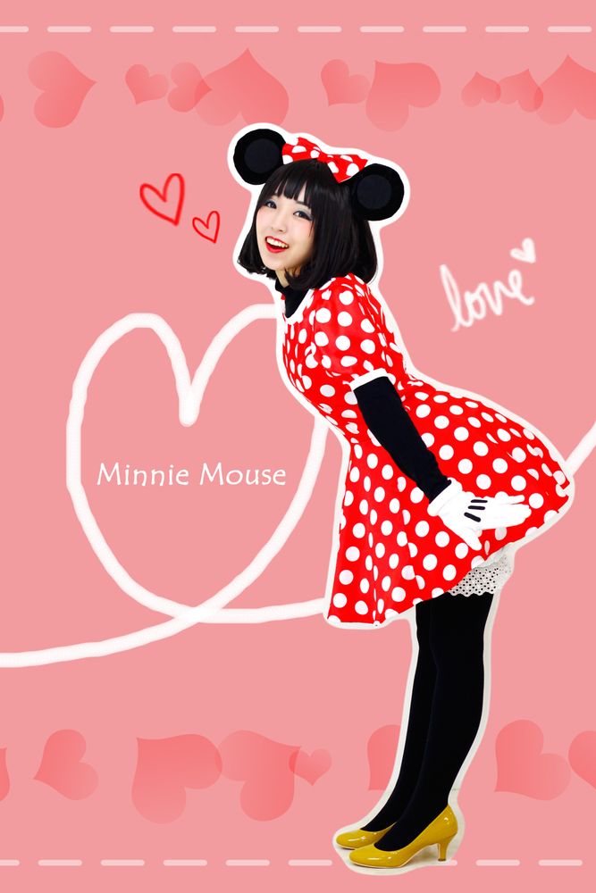 ミニーちゃんの仮装