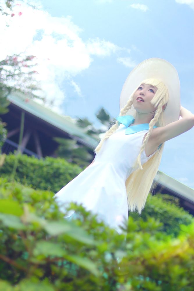 ポケットモンスターサン&ムーン、リーリエのコスプレその2