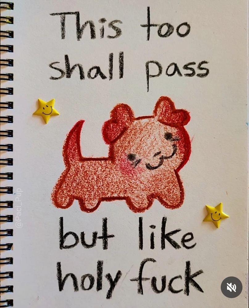 Funny meme this too shall pass but like holy fuck