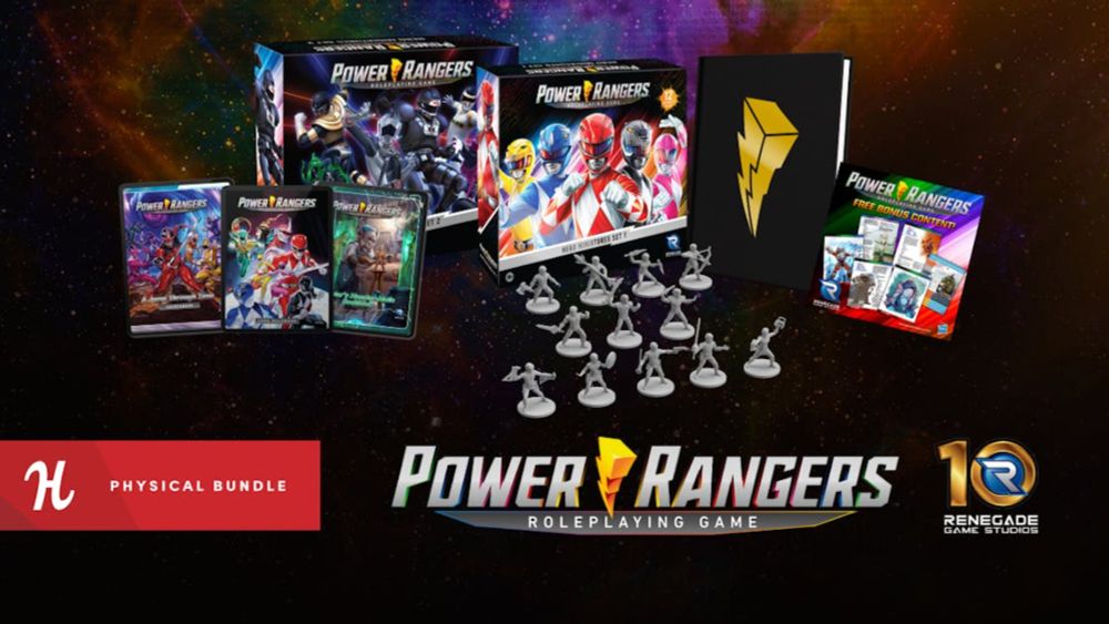 Humble RPG Bundle: Power Rangers Roleplaying Game by Renegade Game Studios