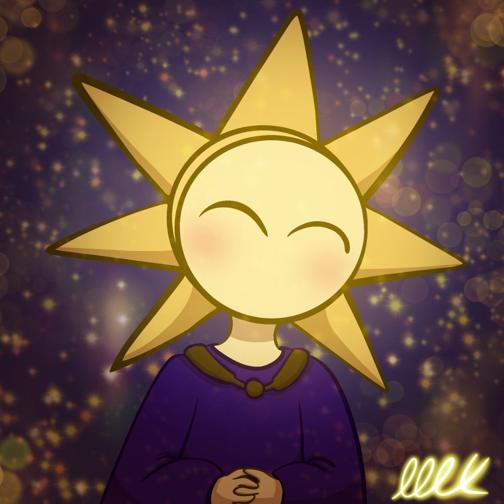 My 19th attack and 15th revenge, Hoshi the star themed oc is shining among the lights of the night sky