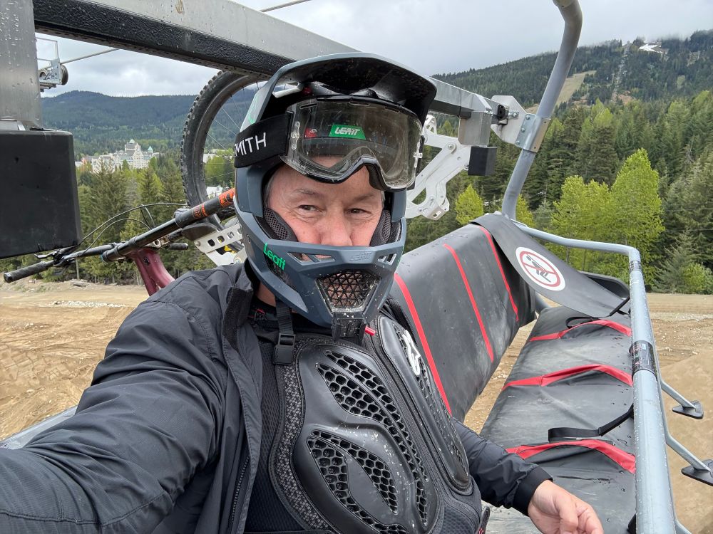 Me on the lift