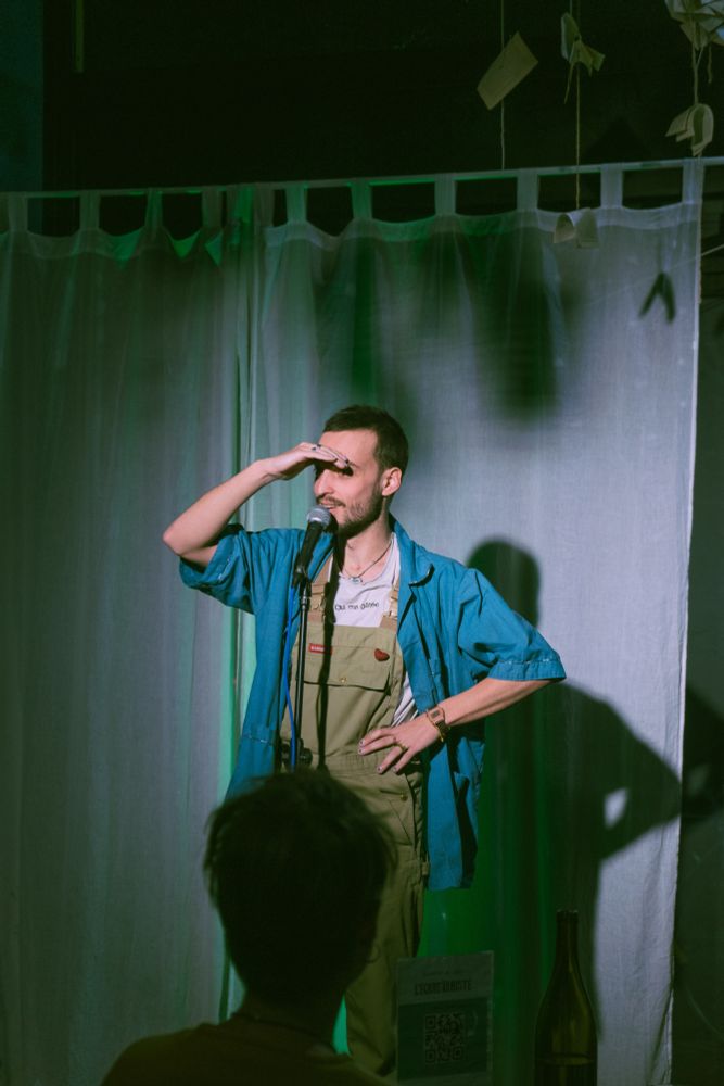 photo of @kob.gif (on instagram) at the green comedy club