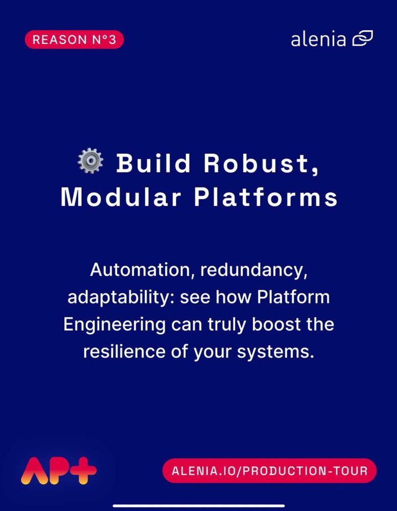 Build Robust, Modular Platforms
Automation, redundancy, adaptability: see how Platform Engineering can truly boost the resilience of your systems.